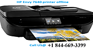 HP Envy 7640 Printer Offline