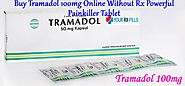Buy Tramadol 100mg Online Without Rx - Painkiller Tablet