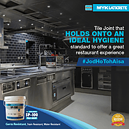 SP-100 is a Germ-Resistant Tile Joint that ensures good Hygiene for your Commercial Kitchen