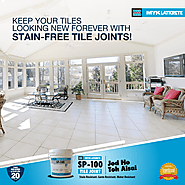SP-100 Tile Joint Adhesive and make your floor stain, germ & water resistant.