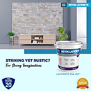 MYK LATICRETE PUA 212 Specialty Adhesives you can fix any of the tiles of your choice with ease.