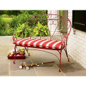 Amherst Wire Bench- Country Living-Outdoor Living-Patio Furniture-Benches, Loveseats & Settees