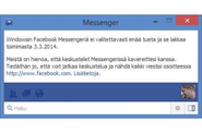 Facebook Messenger dla Windowsa idzie w zapomnienie