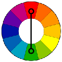 Color Harmonies: complementary, analogous, triadic color schemes