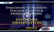 Best Foot Forward-Video enhancing teacher observation