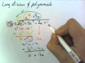 3B - Long Division of Polynomials