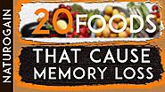 20 Bad Foods for Brain, Cause Memory Loss (MUST AVOID)