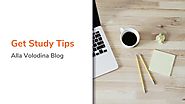 Alla Volodina Blog - Get Study Tips
