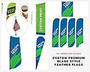 Shop for Custom Premium Blade Style Feather Flags