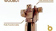 WooBots - Transformable Wooden Robot by Bamloff —Kickstarter