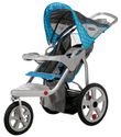 InStep Safari Single Swivel Stroller, Blue