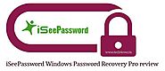 iSeePassword Windows Password Recovery Pro review