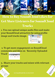 Buy SoundCloud Likes to Get More Listeners for Your Music on SoundCloud
