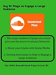 Simple Ways to Buy SC Plays for Enhance Your Listeners on SoundCloud