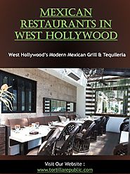 Mexican restaurants in west hollywood