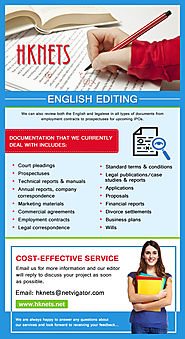 What all documents can be edited professionally?