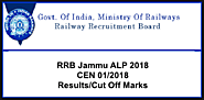 RRB Jammu ALP Result 2018 Canceled