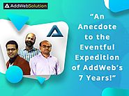 An Anecdote to the Eventful Expedition of AddWeb’s 7 Years! | AddWeb Solution