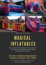 Website at http://www.magicalinflatables.com/