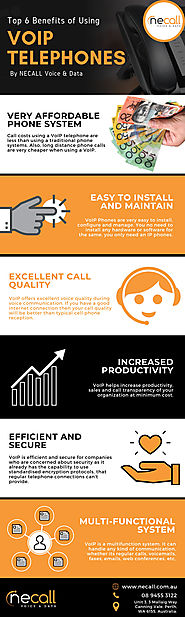 Benefits of VoIP Phones for Business – Infographics