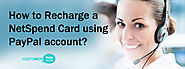 How to Recharge a NetSpend Card using PayPal account?
