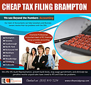 Cheap Tax Filing Brampton | 8559107234 | rcfinancialgroup.com