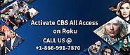 cbs.com/activate Roku