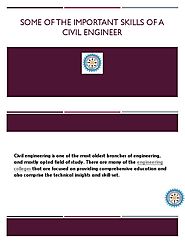 Some Of The Important Skills Of A Civil Engineer