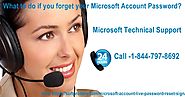 What to do if you forget your Microsoft Account Password?