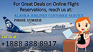 Dial Alaska Airlines customer service Number to get resolved your issues