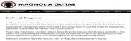 Magnolia Guitar Referral Program