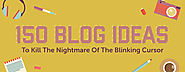 150+ Blog Ideas To Kill The Nightmare Of The Blinking Cursor