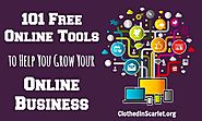 101 Free Online Tools to Help You Grow Your Online Business