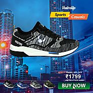 Buy Online Jac Gray, Green & Black Sports Shoes at Vostrolife.com | Get UpTo 60% Off!
