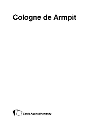 Cologne de Armpit (1041)