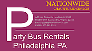 Party Bus Rentals Philadelphia | edocr