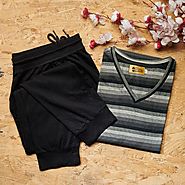 Men’s Grey Multi-striped Track Pants Online - GaadlawalaGarage