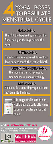 4 Yoga Poses to Regulate Menstrual Cycle
