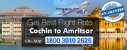 Cochin To Amritsar Flights Schedule