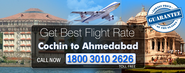 Cochin To Ahmedabad Flights