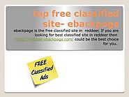 free classified site | free directory sites| top free classified site- ebackpage