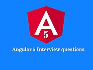 Angular 5 Interview Questions 2018 - Online Interview Questions