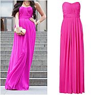 STRAPLESS DRESSES - DRESSES