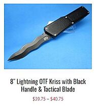 Choose razor-sharp Switchblade Knives in varied sizes, shapes, colours, and styles