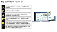 Are you familiar with the key advantages of Microsoft Power BI?