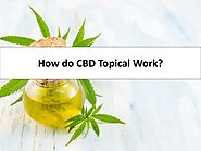 How do CBD Topical Work?
