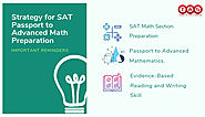 SAT Passport to Advanced Math Preparation