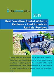 Best vacation Rental Website Reviews Find American Rentals Reviews