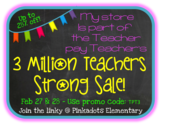 Pinkadots Elementary : The 3 Million Teachers Strong TPT Sale!