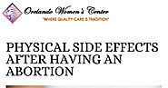 Physical Side Effects after Having an Abortion.pdf | DocDroid
